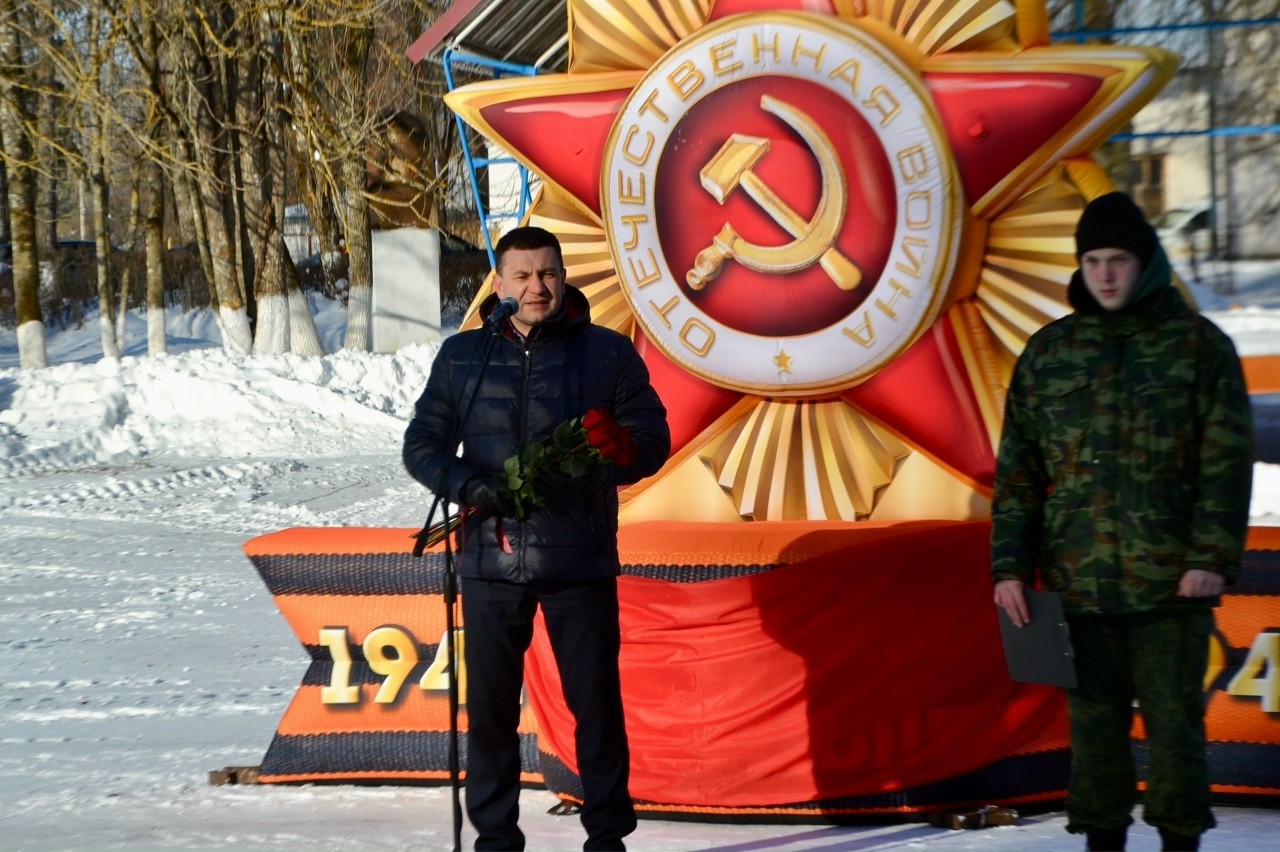 Дедовичане отметили 82-ю годовщину освобождения района от фашистских захватчиков!.
