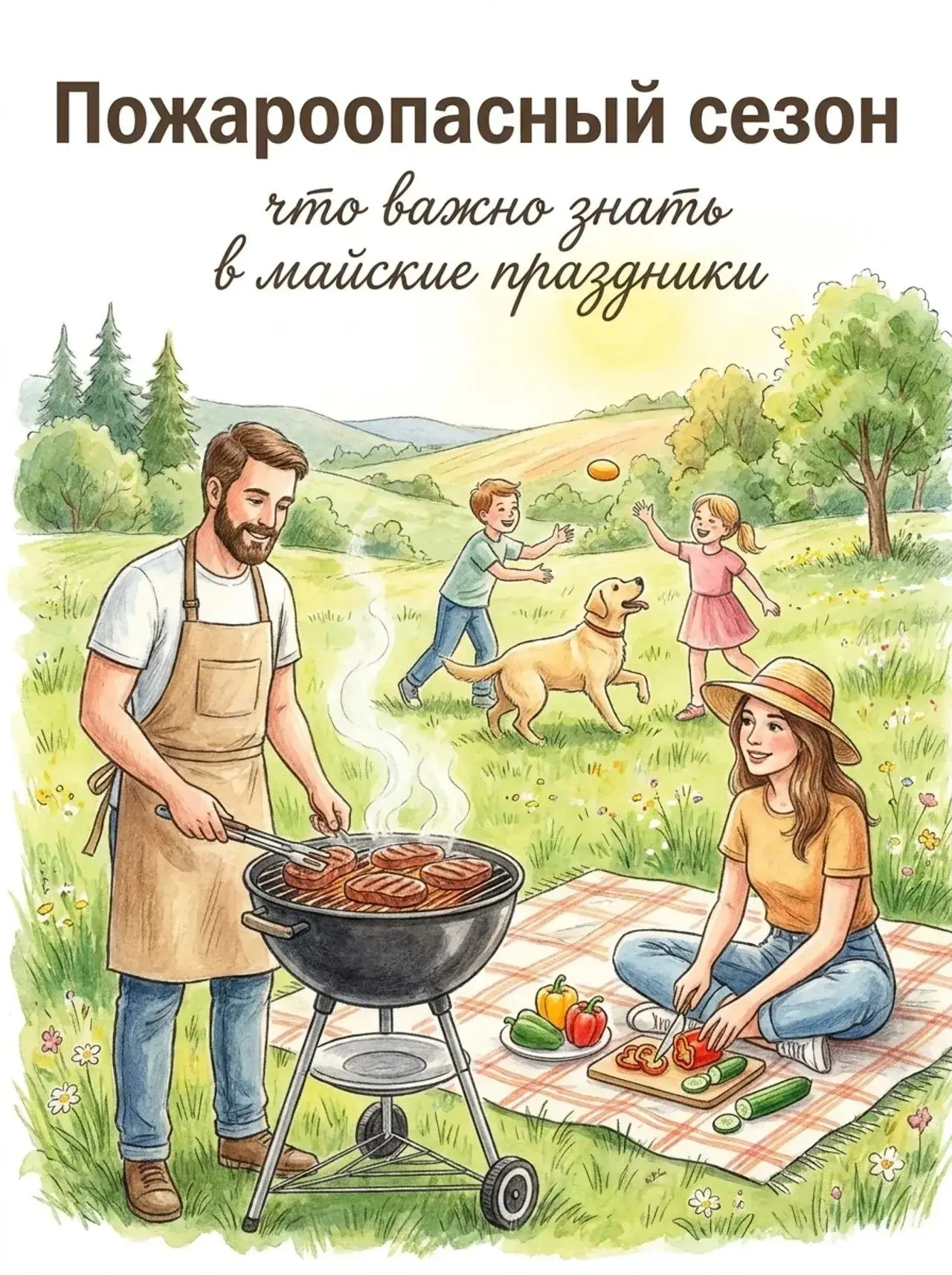 паблики предупреждают о пожароопасном сезоне.