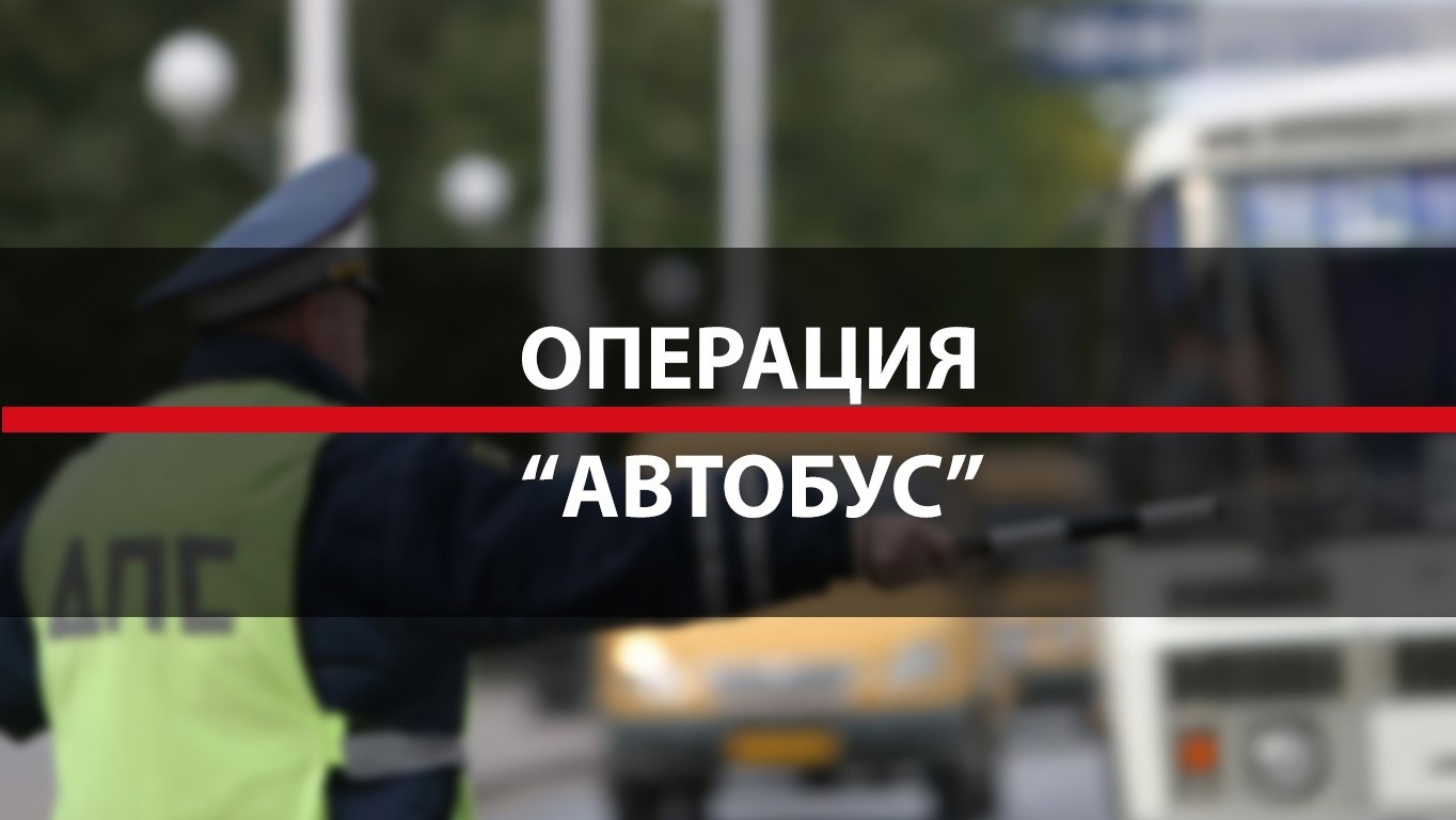 Профилактическая операция «Автобус»..